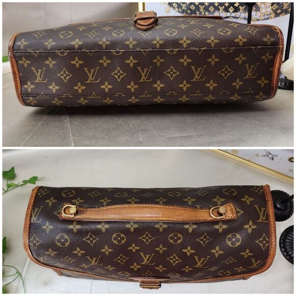 Authentic Louis Vuitton Monogram Beverly MM 41 2-Way Bag W/ Strap And Dust Bag - Picture 14 of 17